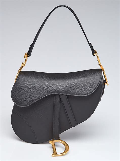 all black christian dior|christian dior saddle bag.